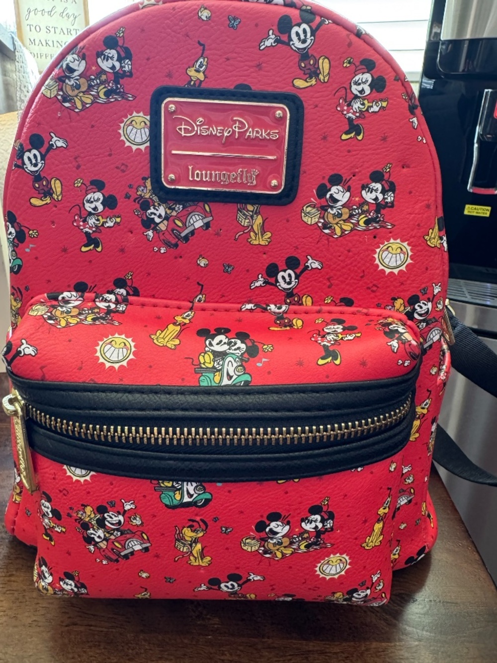 Disney Parks Loungefly Bag Mickey Mouse Red Runaway Railroad